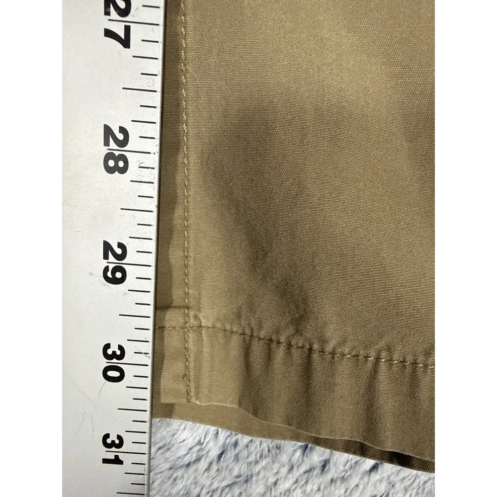 HM Relaxed Fit Short Sleeve Button Down Shirt Mens‎ XXL Tan Cotton P/N 1048599 5